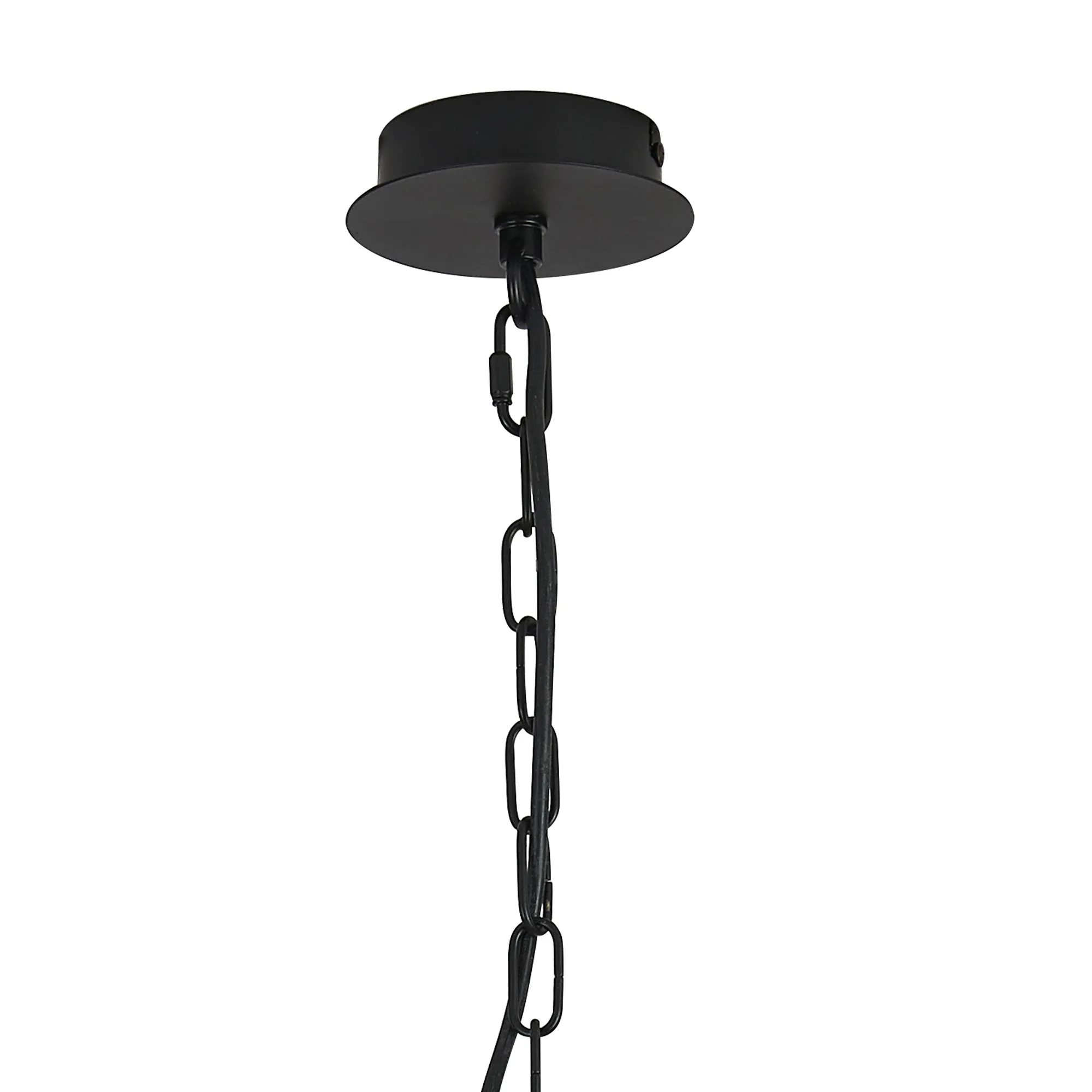 Banyan 45cm 3 Light Pendant Matt Black, Soft Bronze DK1030  Deco Banyan MB SB